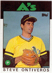 1986 Topps Baseball Cards      507     Steve Ontiveros RC